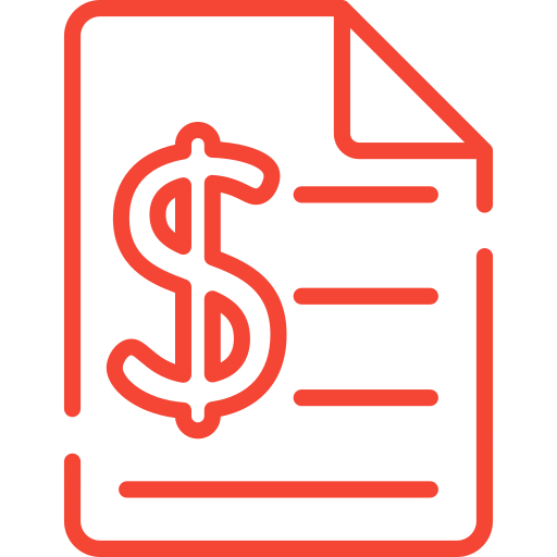 Home renovation pricing icon representing cost estimates and budgeting