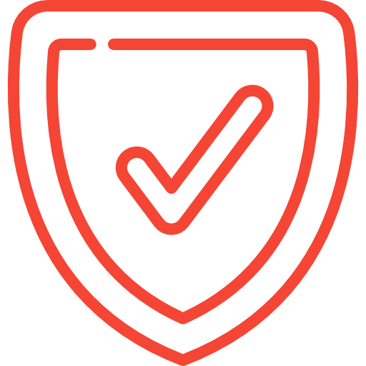 Home renovation quality assurance and workmanship guarantee icon