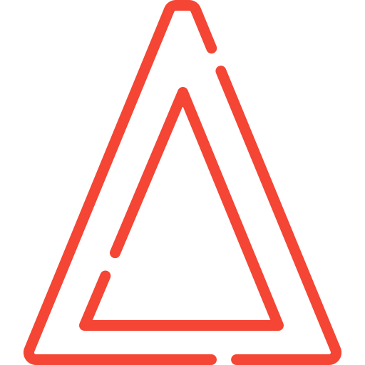Kitchen work triangle layout showing sink stove and refrigerator positioning